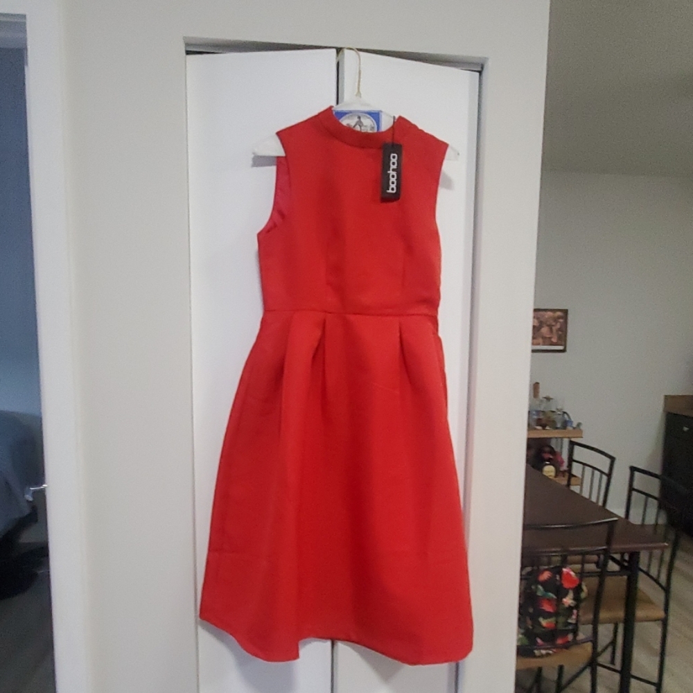 Red dress